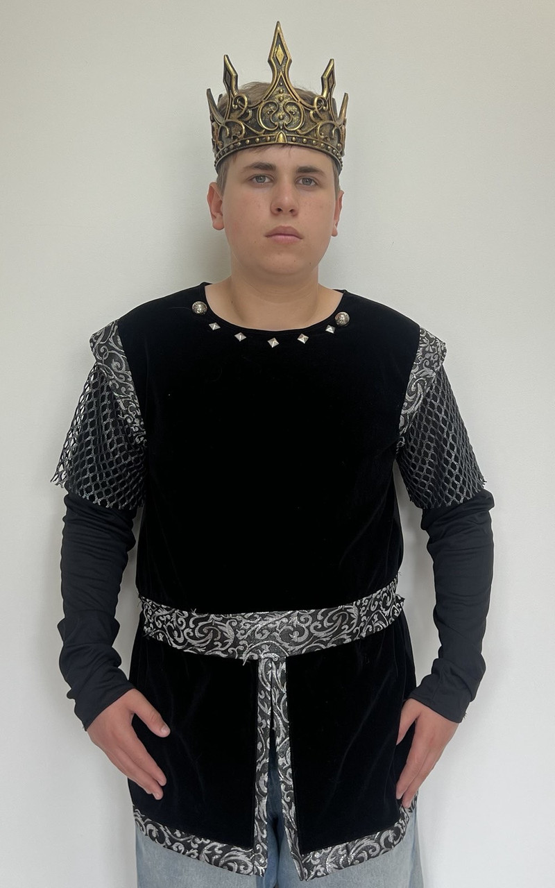 Костюм Лицарь, принц король царь з короною дорослий, фото 1