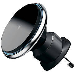 Автотримач з бездротовою зарядкою Proove Magic Circle 15 W silver