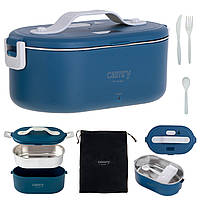 Ланч-бокс з підігрівом Camry CR 4517 + набір столових приборів + дорожня сумка