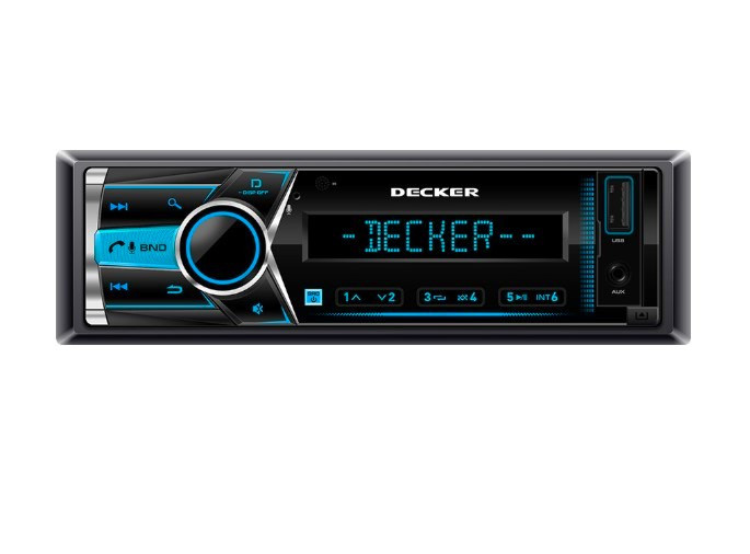 Автомагнітола DECKER MDR-111 BT MP3/SD/USB/FM