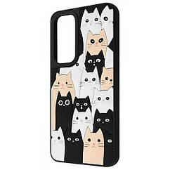 Чохол WAVE Doodle Case Samsung Galaxy S24/S25 cats