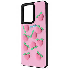Чехол WAVE Doodle Case Xiaomi Redmi Note 12 4G peach