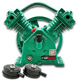 Професійний компресорний блок Profter YCV-2065 (450 л/хв,10 Атм), поршневий, W-подібний