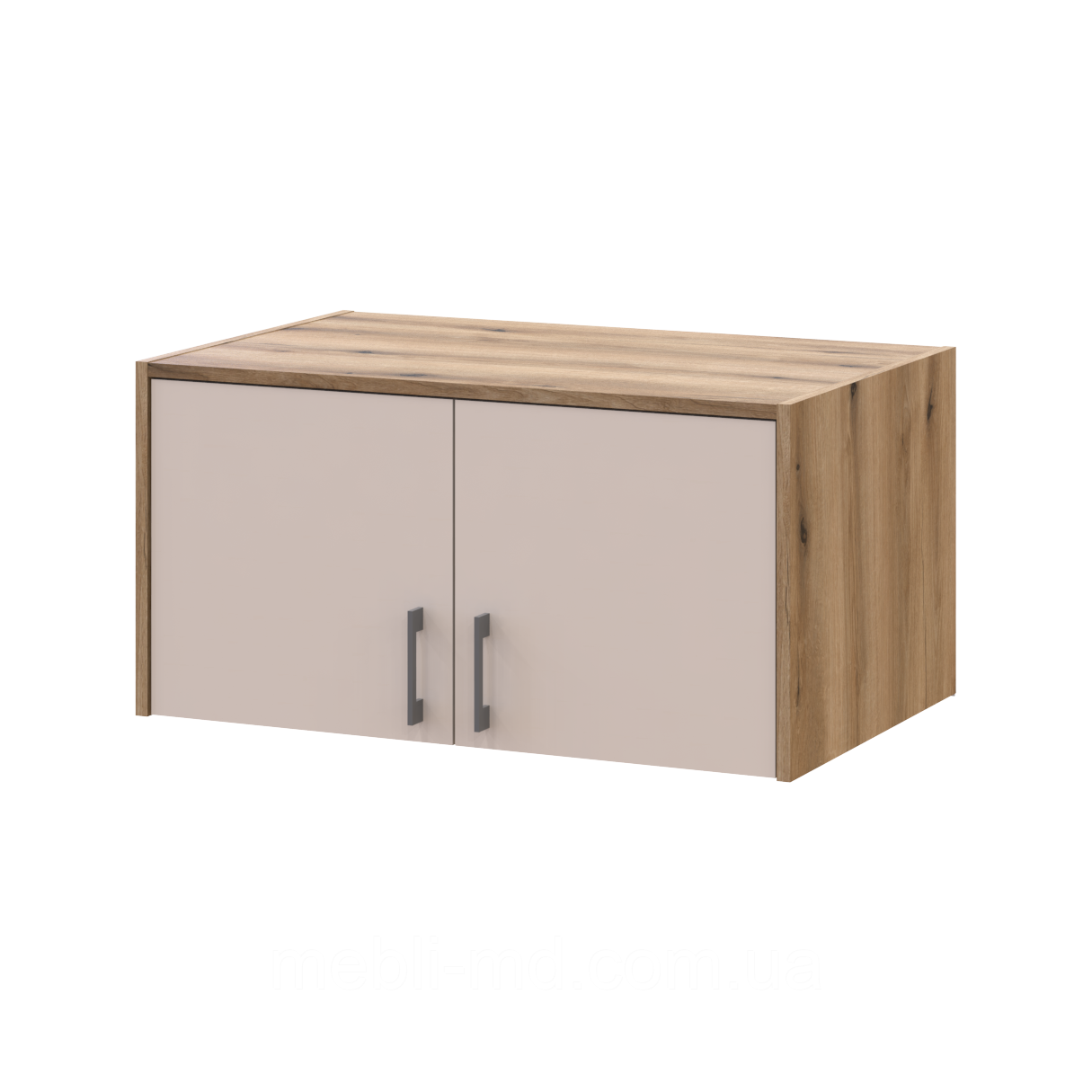 Антресоль Doros Ронді Дуб Артізан/Кашемір 2 ДСП 82х52х41 (80737813), фото 1