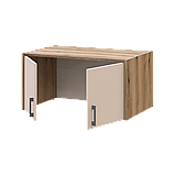 Антресоль Doros Ронді Дуб Артізан/Кашемір 2 ДСП 82х52х41 (80737813), фото 2