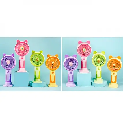 Вентилятор MK 5608 вушка 3в1 ручний