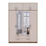 Антресоль Doros Ронді Дуб Артізан/Кашемір 4 ДСП 160х52х41 (80737833), фото 5