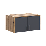 Антресоль Doros Ронді Дуб Артізан/Графіт 2 ДСП 82х52х41 (80737812), фото 8