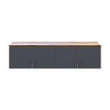 Антресоль Doros Ронді Дуб Артізан/Графіт 4 ДСП 160х52х41 (80737832), фото 7