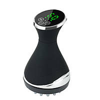 Інфрачервоний масажер від целюліту з олією для масажу LY-812, Чорний/Булітковий масажер для тіла