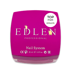 Топ матовий Edlen Top matt, 30 мл (без липкого шару)