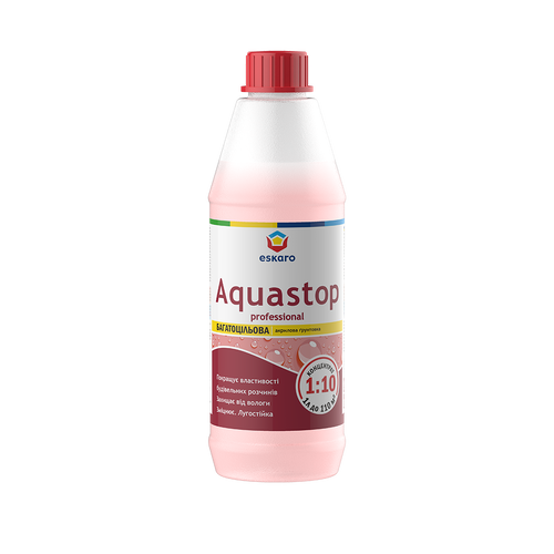 Eskaro Aquastop - Prof 10л (укр. грунтовка водорозвідна)