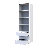 Пенал для одягу Doros Гелар Білий 3Ш 60х49.5х203.4 (41516133), фото 3