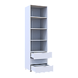 Пенал для одягу Doros Гелар Білий 3Ш 60х49.5х203.4 (41516133), фото 6