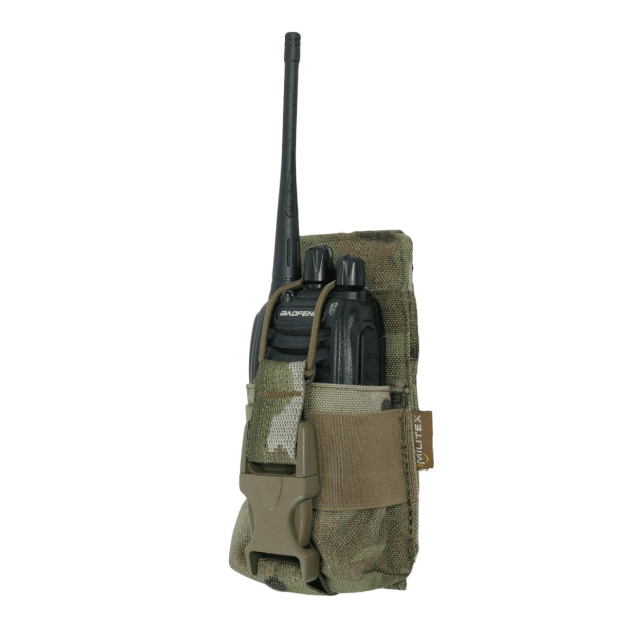 Підсумок для рації (8*15*5см) Militex Cordura original USA Мультикам | зв'язок, який завжди під контролем, фото 1