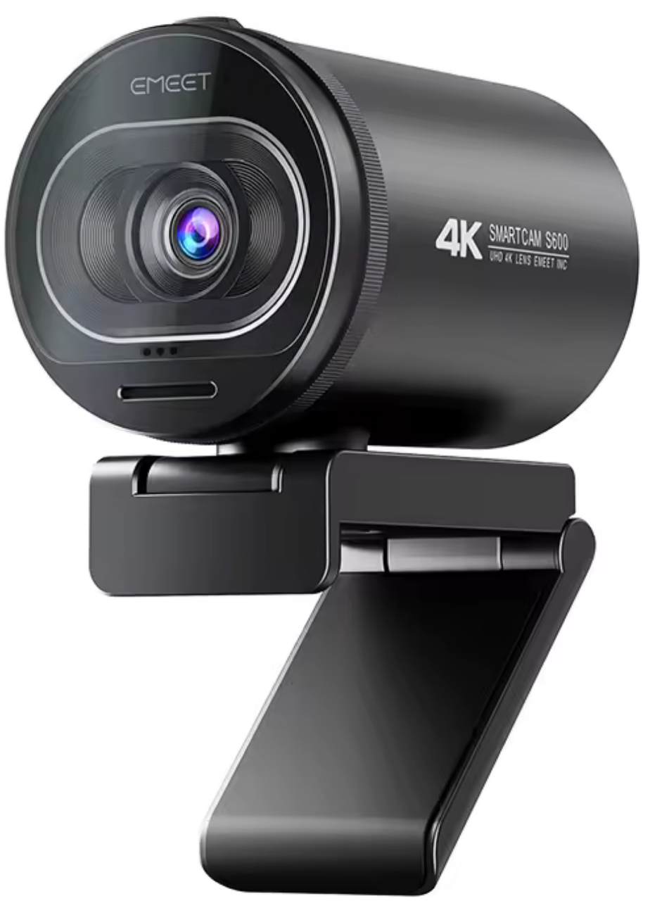 Веб-камера Emeet S600 4K 1080P 60FPS автофокус, 2 мікрофони, фото 1