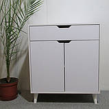 Комод у вітальню з чорними ніжками М-ЗОН Борн 750 Дуб Артизан/Антрацит (MZN-031049), фото 7