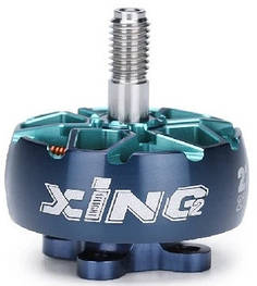 Двигун для коптера безколекторний iFlight XING2 2207 1855KV 6S blue (X009342) для дрона