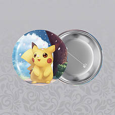 Значки 44 мм Pokemon