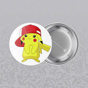 Значок 44 мм Аніме Pokemon
