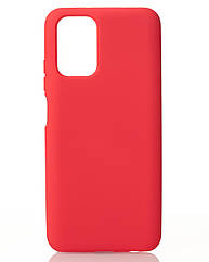 Силіконовий чохол SOFT Silicone Case для Xiaomi Redmi Note 10/ Note 10s (без лого) малиновий