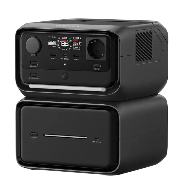 Комплект зарядної станції EcoFlow RIVER 3 Max Plus (EFRIVER3MaxPlus-EU-CBOX)