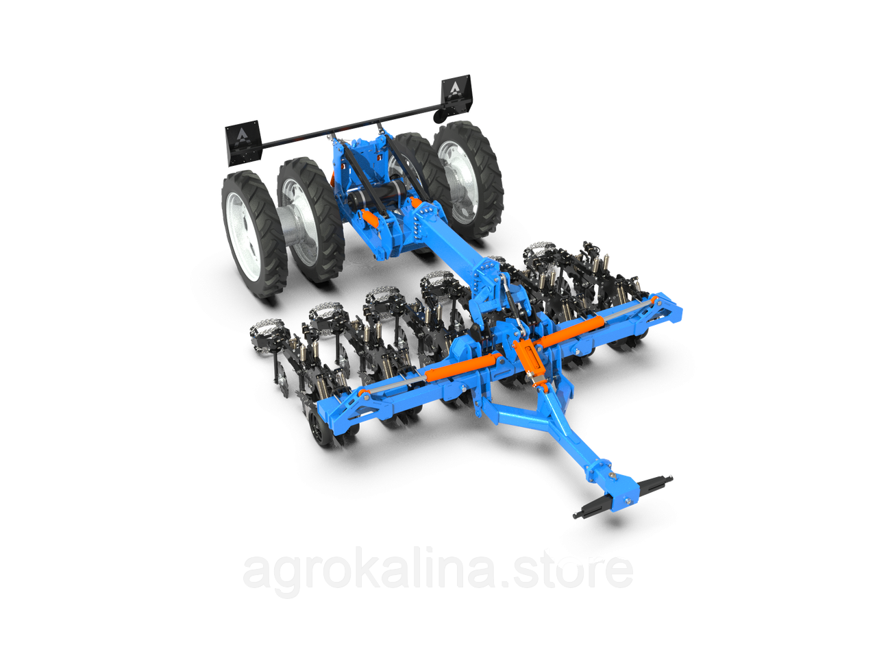 Агрегат смугового обробітку Yastrip - 6 T Strip-till Причіпний з колесами під навіску
