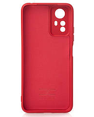 Силіконовий чохол SOFT Silicone Case для Xiaomi Redmi Note 12S (без лого) червоний