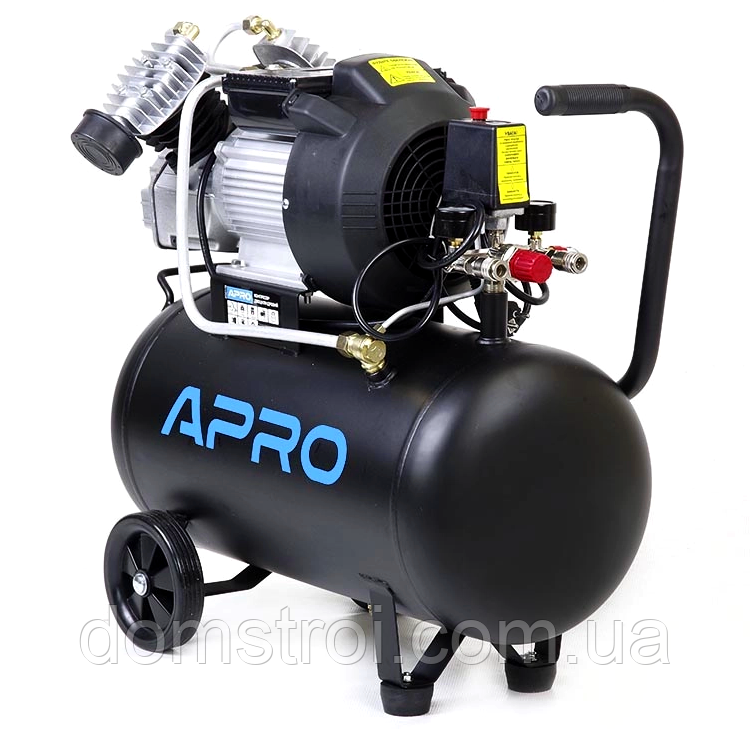 Компресор двоциліндровий 50л 8бар 2200Вт APRO OFD-50MX (850178)