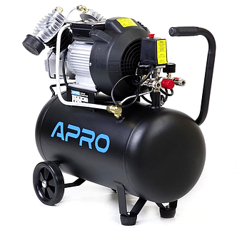Компресор двоциліндровий 50л 8бар 2200Вт APRO OFD-50MX (850178), фото 1