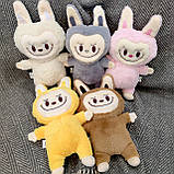 Іграшка Лабубу The Monsters Labubu М'яка плюшева іграшка Розмір 37 см Yellow, фото 2