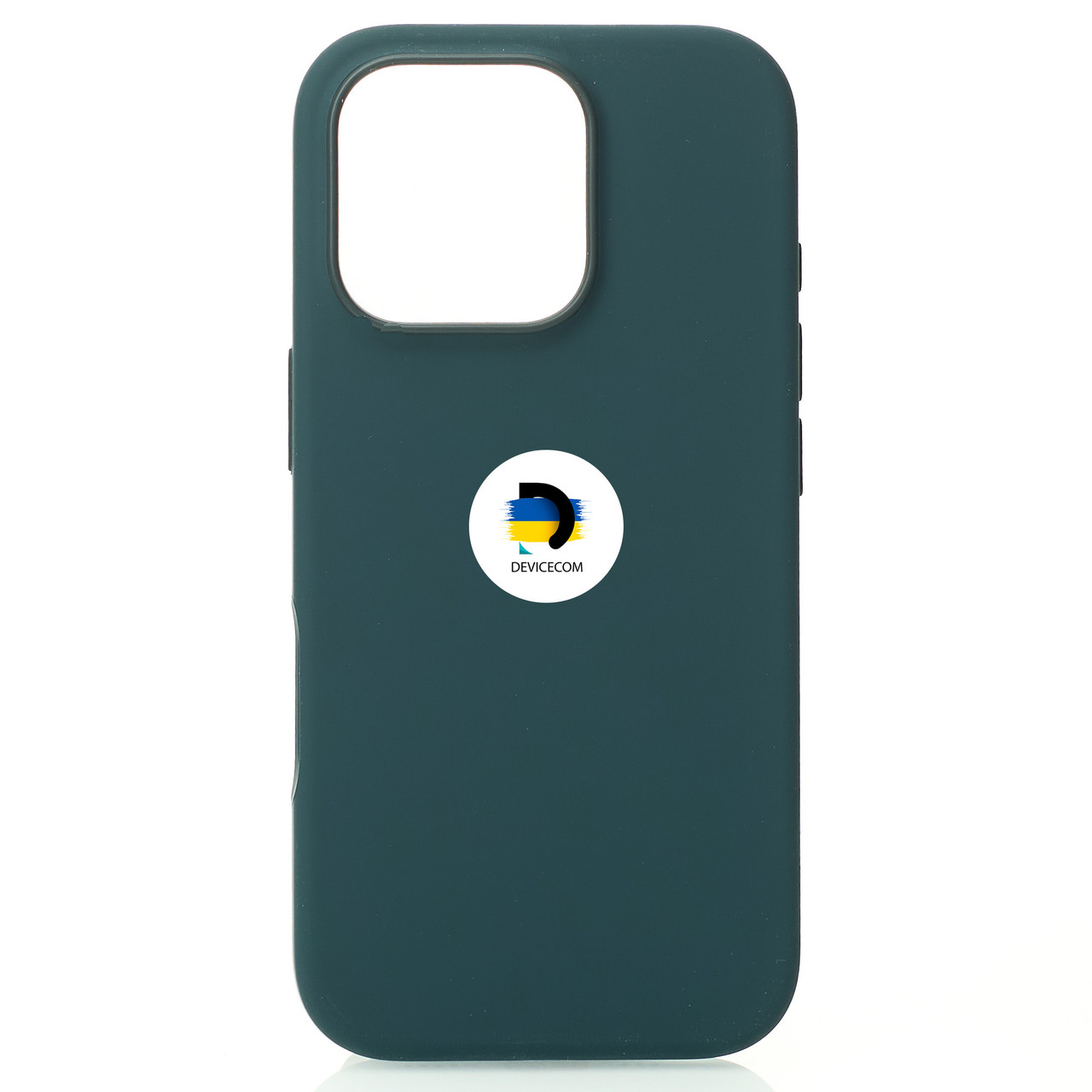 Силіконовий чохол OrigCase "Colors" with MagSafe для iPhone 16 Pro Max Lake Green