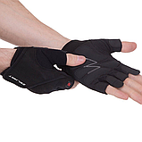 Рукавички для фітнесу та силових тренувань Zelart SB-161564 Чорний (S-2ХL), фото 4