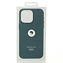 Силіконовий чохол OrigCase "Colors" with MagSafe для iPhone 16 Pro Max Lake Green, фото 4