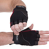 Рукавички для фітнесу та силових тренувань Zelart SB-161564 Чорний (S-2ХL), фото 3