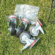 Коліщатка, копмлект 4шт (до печей "Казбек", "Олень", "Ведмідь")