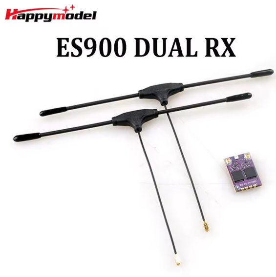 Diversity-приймач HappyModel ES900 DUAL RX ELRS 915 МГц