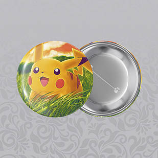 Значок 32 мм Аніме Pokemon 002