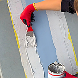 Стрічка для гідроізоляції деформаційних швів та тріщин Teknomer (ширина 200 мм) Рулон 25 м., фото 4