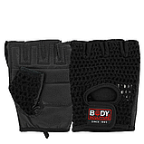 Рукавички для фітнесу та силових тренувань BODY SCULPTURE WorkOut BJBW-83-H Чорний (S-ХL), фото 8