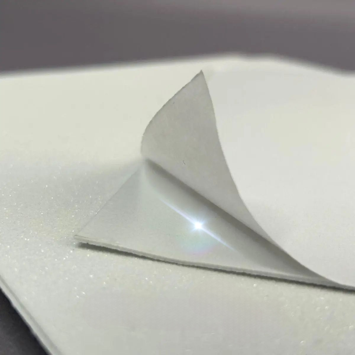 Набір Фоаміран білий з глітером клейова основа А4 (21х29,7 см, 1.5 мм, 5 аркушів для творчості), фото 1