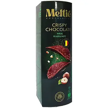 Чіпси з молочного шоколаду і фундуком Meltie, 125 гр