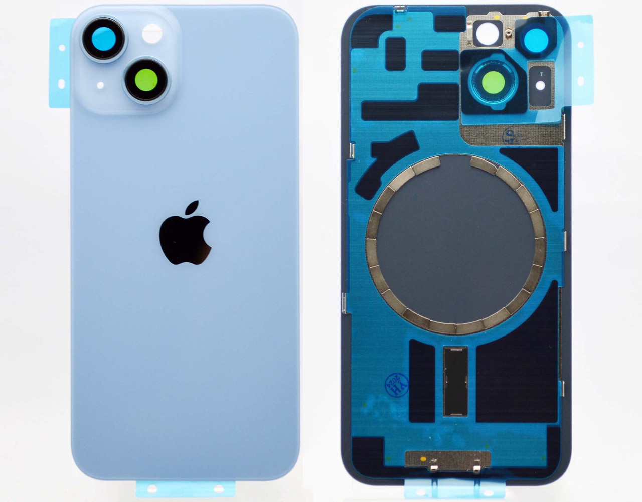 Задня кришка зі склом камери для Apple iPhone 14 Blue Original, фото 1