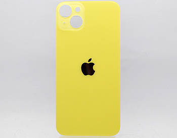 Задня кришка Apple iPhone 14 Plus Yellow HC (з великим отвором під камеру)