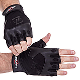 Рукавички для фітнесу та силових тренувань Zelart SB-161555 Чорний (S-2ХL), фото 3