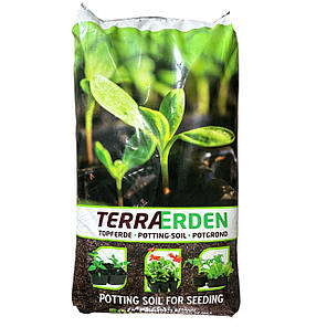 Прибалтійський торф'яний субстрат Compaqpeat Terraerden Seeding 908 50 л (фракція 0-10 мм), фото 1