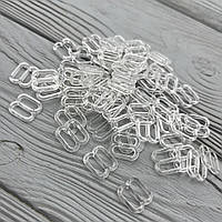 Регулятор для бретелів 10 мм Пластик Прозорий