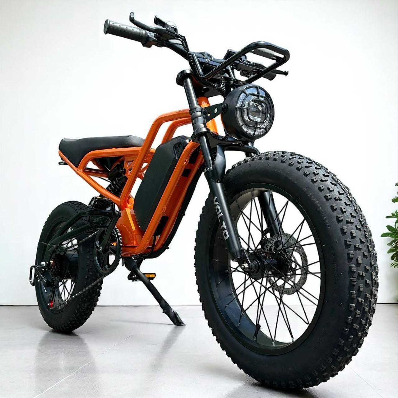 Електровелосипед VOLTO Jump 20" 1000W 19Ah PAS Помаранчевий, фото 1