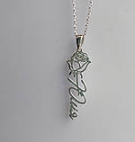 Срібний іменний кулон, фото 5