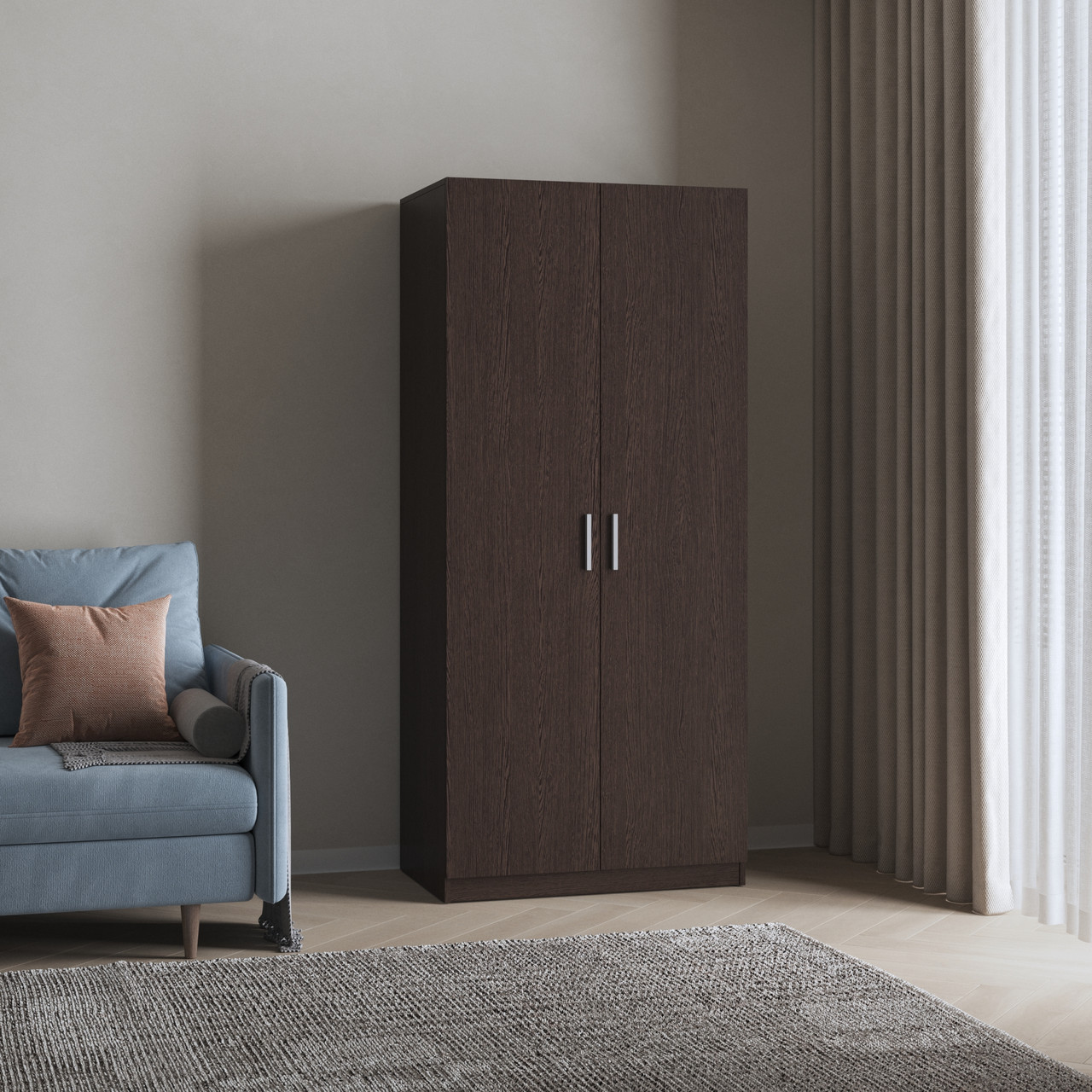 Шафа для одягу VAYS, 2-х дверна шафа M-54, фото 1